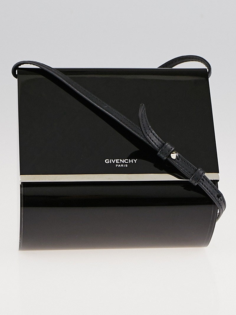 Givenchy Black Plexiglas Micro Pandora Bag