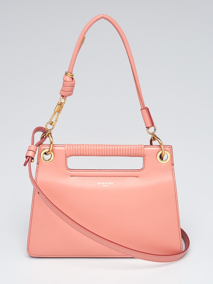Givenchy Pale Coral Smooth Leather Small Whip Bag
