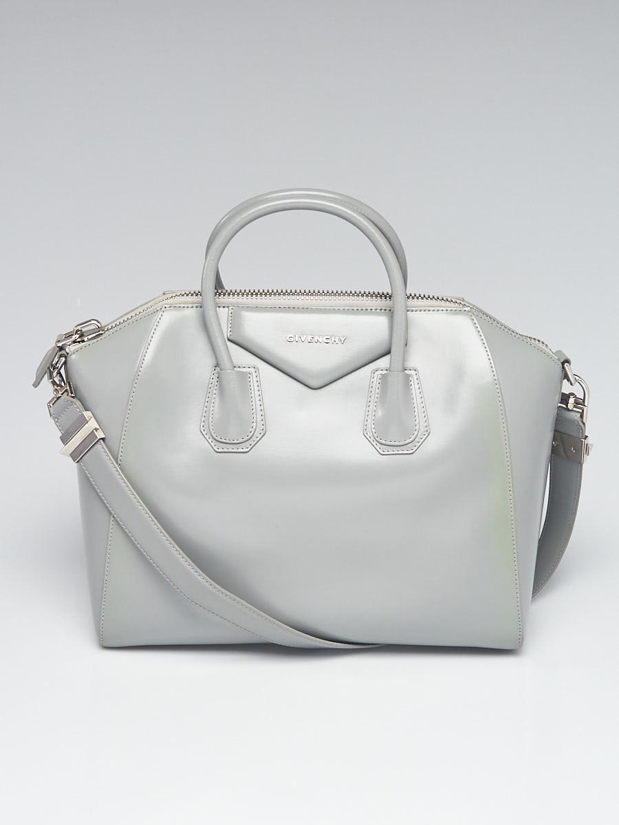 Givenchy Grey Calfskin Leather Medium Antigona Bag