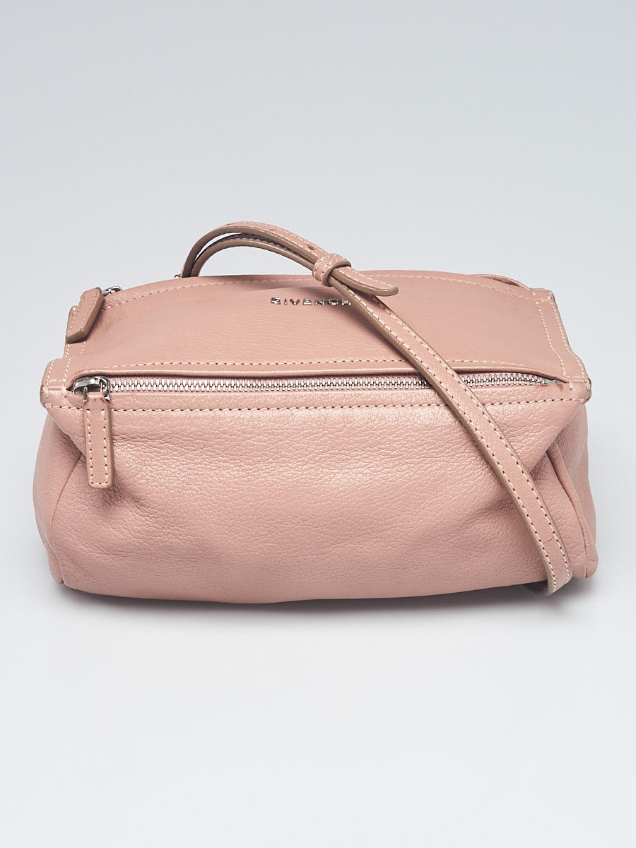 Givenchy Pink Sugar Goatskin Leather Mini Pandora Bag