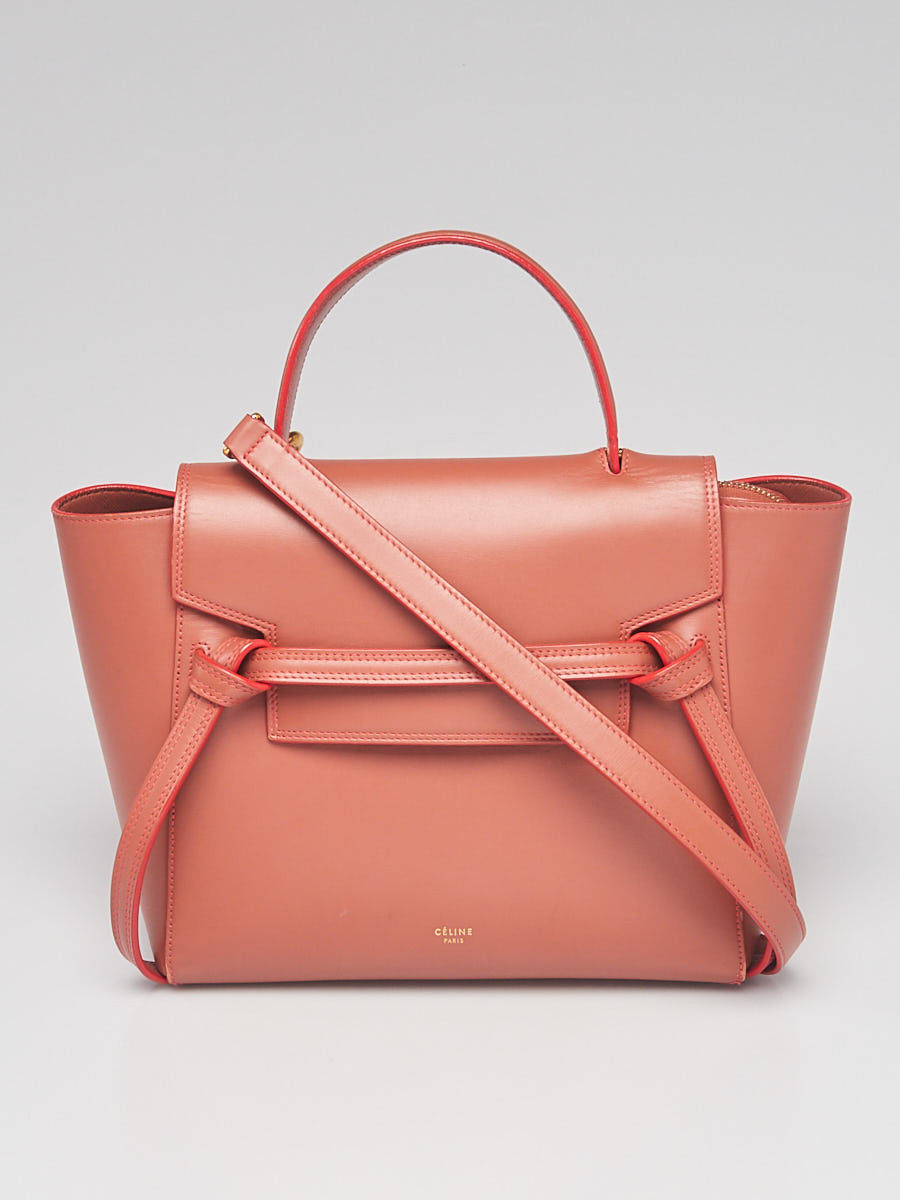 Celine Brown Smooth Leather Micro Belt Bag