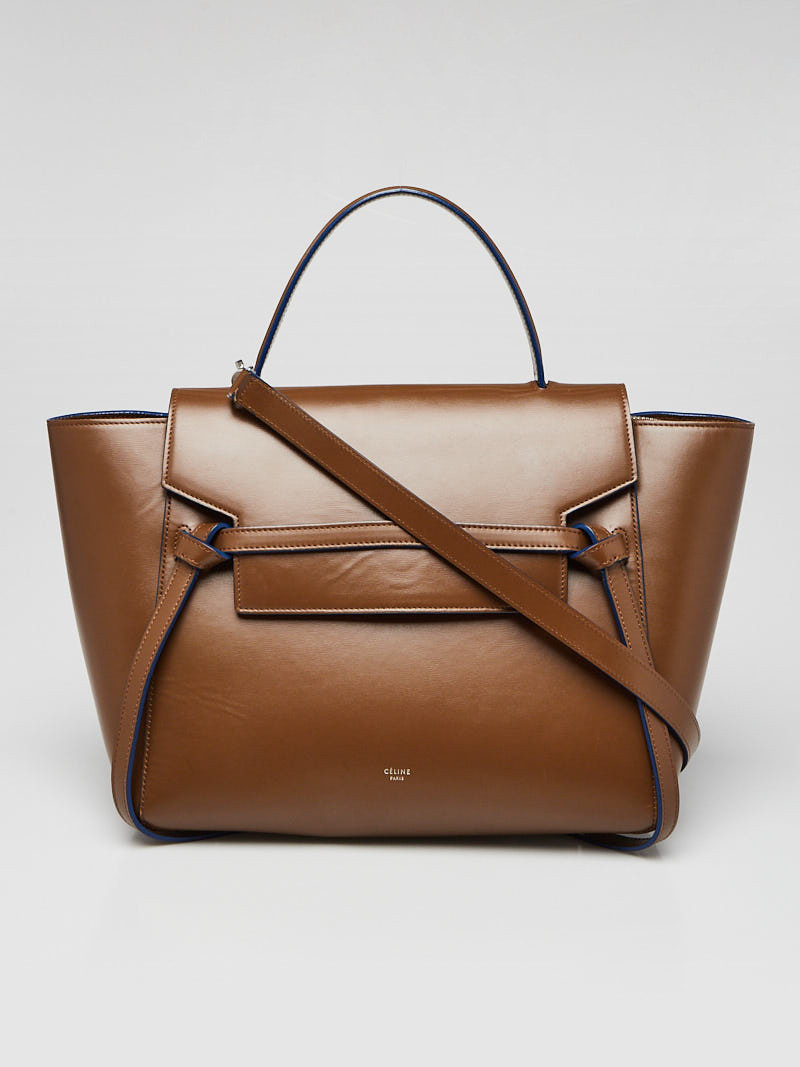 Celine Brown Smooth Leather Mini Belt Bag