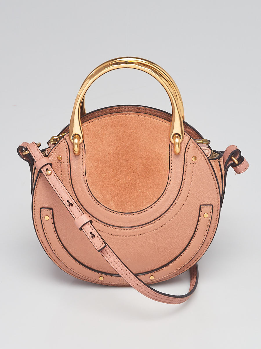 Chloe Nougat Suede Leather Small Pixie Bag