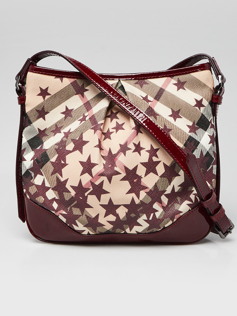 Burberry Berry Nova Stars Printed Coated Canvas Crossbody Bag