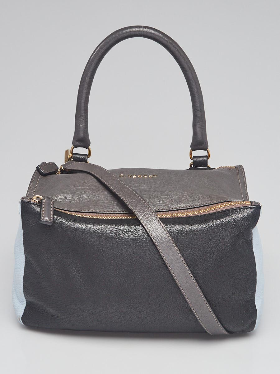 Givenchy Tri-Colored  Textured Lambskin Leather Small Pandora Bag