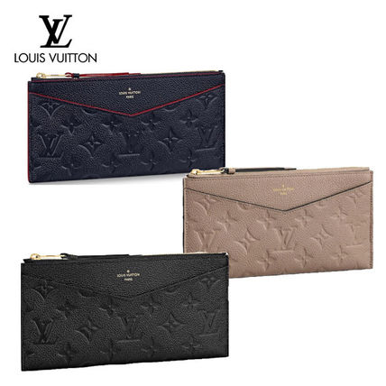 Louis Vuitton MONOGRAM EMPREINTE 2020 SS Monogram Unisex Leather Logo Pouches &amp; Cosmetic Bags 