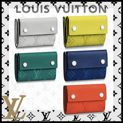 Louis Vuitton 2020 SS Monogram Unisex Canvas Leather Logo Folding Wallets M67621 M67629 M67626 M67620 M69245 