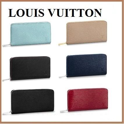 Louis Vuitton EPI 2020 SS Unisex Plain Leather Long Wallet Logo Long Wallets M69259 M67805 M64838 M61873 M61857 M68626 