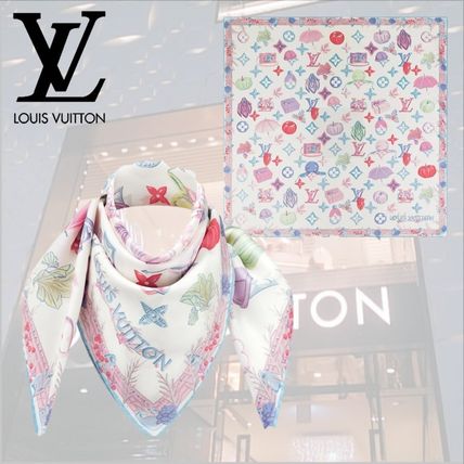 Louis Vuitton Knit &amp; Fur Scarves M76423 