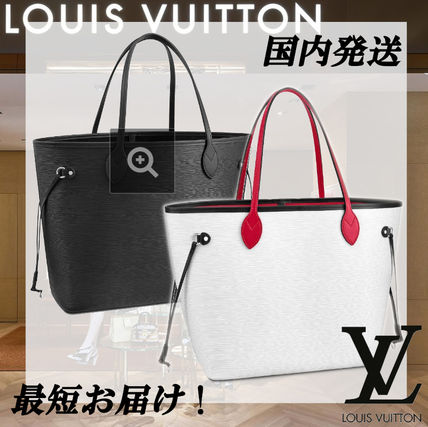 Louis Vuitton NEVERFULL Unisex Leather Totes M40932 