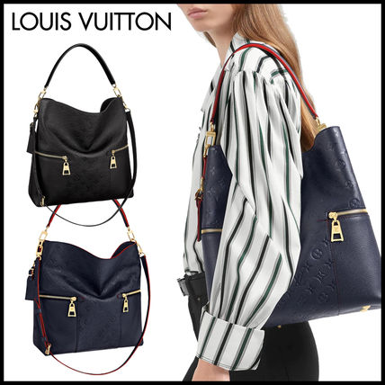 Louis Vuitton MONOGRAM EMPREINTE Monogram 2WAY Leather Office Style Elegant Style Crossbody 