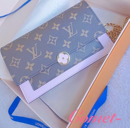 Louis Vuitton Flore Chain Wallet M67404 M67405 