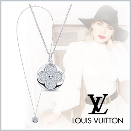 Louis Vuitton 2020 SS Diamond Blossom Xl Medallion White Gold And Diamonds Q93669 
