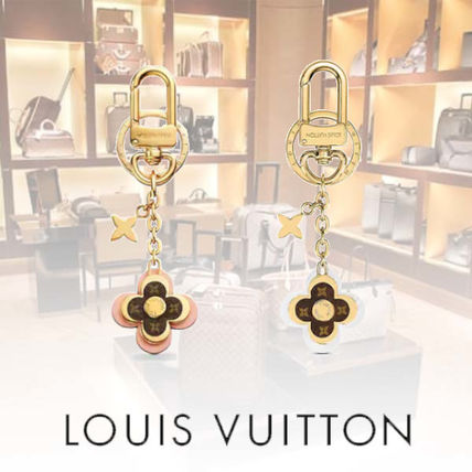 Louis Vuitton MONOGRAM 2018 19AW Blooming Flowers Bb Bag Charm And Key Holder M69567 M63085 