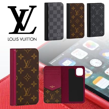 Louis Vuitton 2020 SS Monogram Unisex Leather Smart Phone Cases N60400 M69725 M69577 M69678 