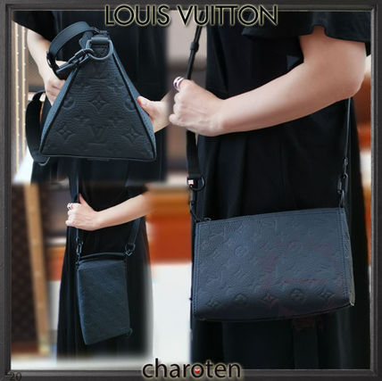 Louis Vuitton 2020 SS Monogram Casual Style Unisex Calfskin Blended Fabrics 