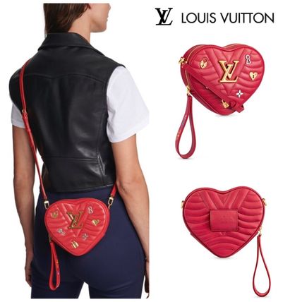 Louis Vuitton 2020 SS Heart Casual Style Calfskin 2WAY 3WAY Plain Leather 