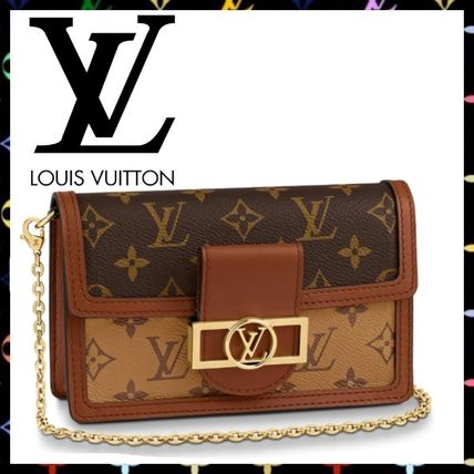 Louis Vuitton 2020 SS Dauphine Chain Wallet M68746 