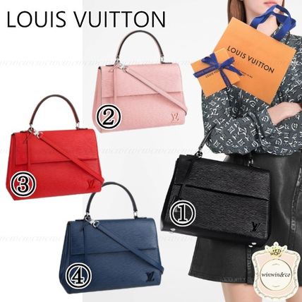 Louis Vuitton EPI 2WAY Leather Elegant Style Handbags 