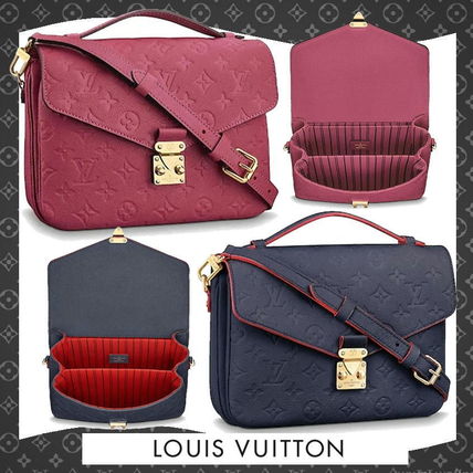 Louis Vuitton MONOGRAM EMPREINTE 2018 19AW Monogram 2WAY Leather Elegant Style Crossbody Shoulder Bags 
