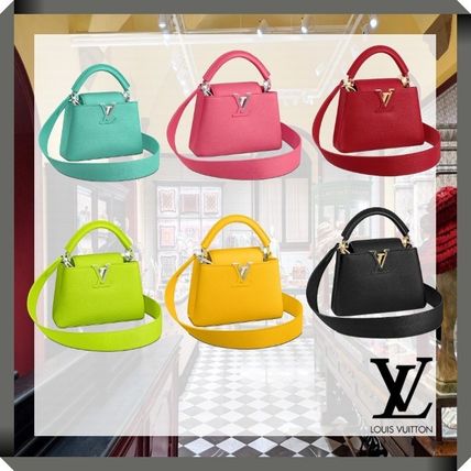 Louis Vuitton TAURILLON 2020 SS Capucines Mini M55985 M56071 M55987 M56755 M56754 M56845 