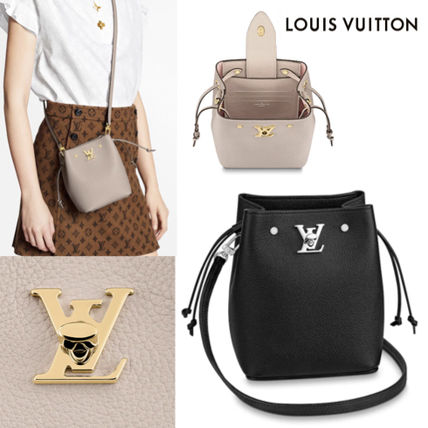 Louis Vuitton LOCKME 2020 SS Casual Style Calfskin 2WAY Plain Party Style Purses M69205 M68709 