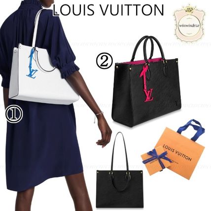 Louis Vuitton EPI 2020 SS Leather Elegant Style Totes 