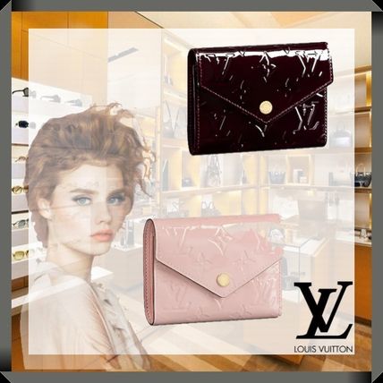 Louis Vuitton Monogram Leather Small Wallet Logo Coin Cases M62428 M62427 