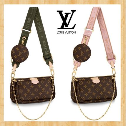 Louis Vuitton MONOGRAM 2020 SS Monogram Bag in Bag 3WAY Chain Leather Party Style M44840 M44813 