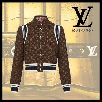 Louis Vuitton 2020 SS Paisley Monogram Casual Style Wool Logo Outerwear 1A823C 
