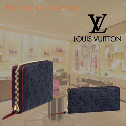 Louis Vuitton CLEMENCE Leather Long Wallets M69415 