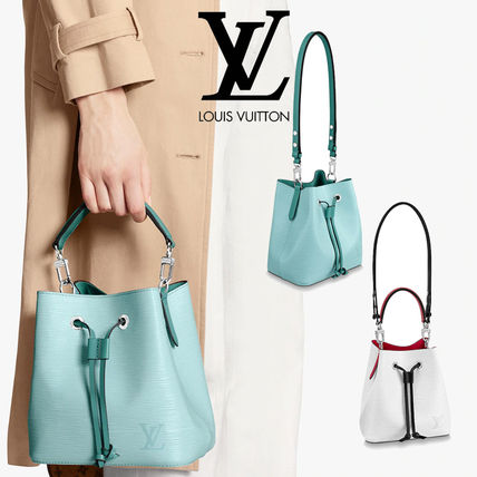 Louis Vuitton NOE Casual Style Street Style 2WAY Leather Office Style 