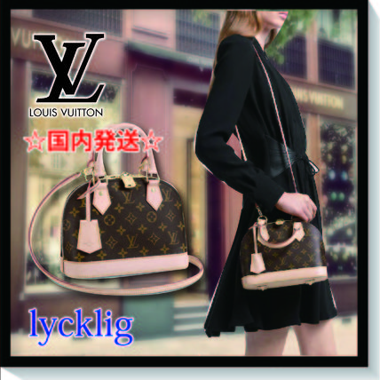 Louis Vuitton MONOGRAM Monogram Canvas Leather Logo Shoulder Bags M53152 