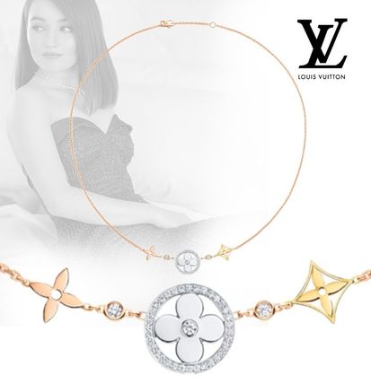 Louis Vuitton 2020 SS Idylle Blossom Xl Necklace 3 Golds And Diamonds Q93541 