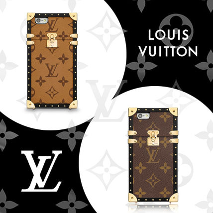 Louis Vuitton MONOGRAM 2018 SS Eye Trunk Iphone 7 M64484 M64479 