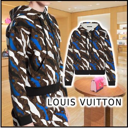 Louis Vuitton 2020 SS 2020 SS LVXLOL ZIP UP HOODIE multicolor hoodies &amp; sweatshirt 1A7STW 