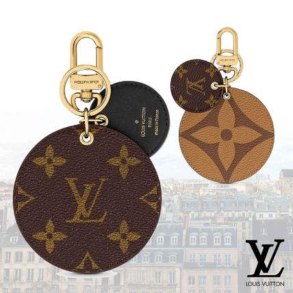 Louis Vuitton MONOGRAM 2020 SS Monogram Reverse Key Holder And Bag Charm M69317 