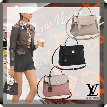 Louis Vuitton LOCKME 2019 20AW Casual Style 2WAY Plain Leather Elegant Style Crossbody M52787 M51395 M56094 