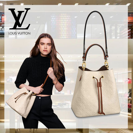 Louis Vuitton NEONOE Monogram Casual Style Leather Crossbody Logo Shoulder Bags 