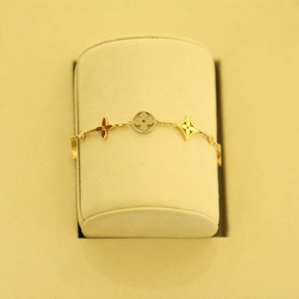 Louis Vuitton 2020 SS Idylle Blossom Charms Bracelet 3 Golds And Diamonds Q95689 