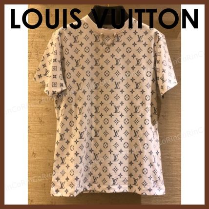 Louis Vuitton 2020 SS Monogram Cotton Short Sleeves Logo T Shirts 