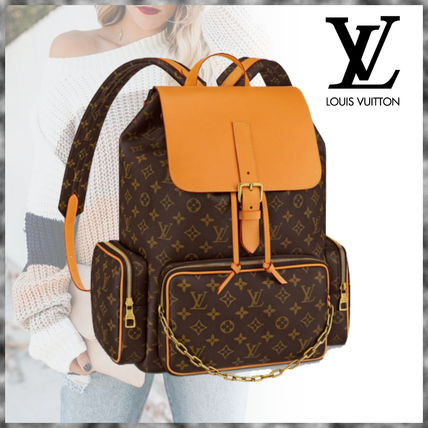 Louis Vuitton MONOGRAM 2020 SS Backpack Trio M44658 