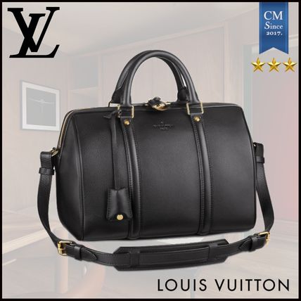 Louis Vuitton 2020 SS Unisex 2WAY Plain Leather Crossbody Logo Boston &amp; Duffles 