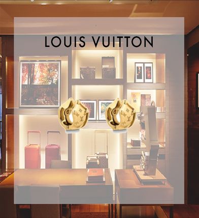 Louis Vuitton Nanogram Clip Earrings M68954 
