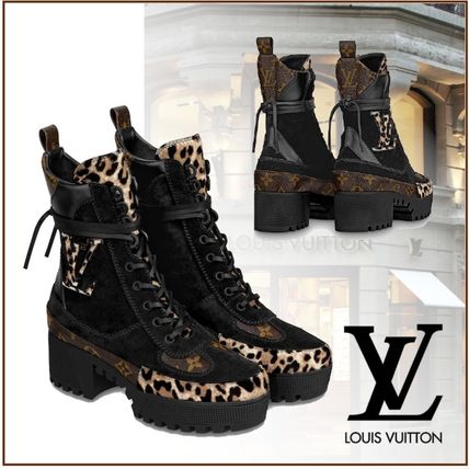 Louis Vuitton Laureate Platform Desert Boots 1A5NNU 