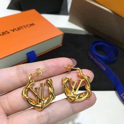 Louis Vuitton Garden Louise Hoop Earrings M68938 