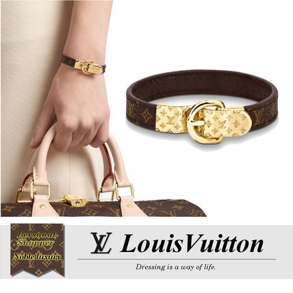 Louis Vuitton MONOGRAM 2020 SS Fasten Your Lv Bracelet M6170E 