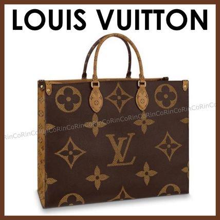 Louis Vuitton 2019 SS Monogram Unisex Canvas A4 2WAY Logo Handbags 