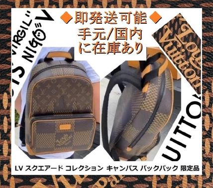 Louis Vuitton MONOGRAM 2020 SS Unisex Canvas Street Style Collaboration Leather Backpacks 