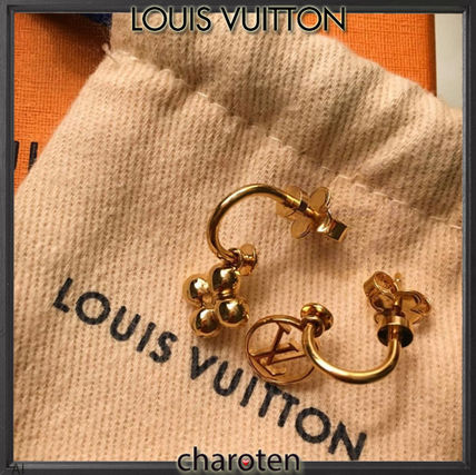Louis Vuitton Costume Jewelry Elegant Style Earrings 
